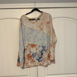 Multicolor, Patchwork Top for Fall